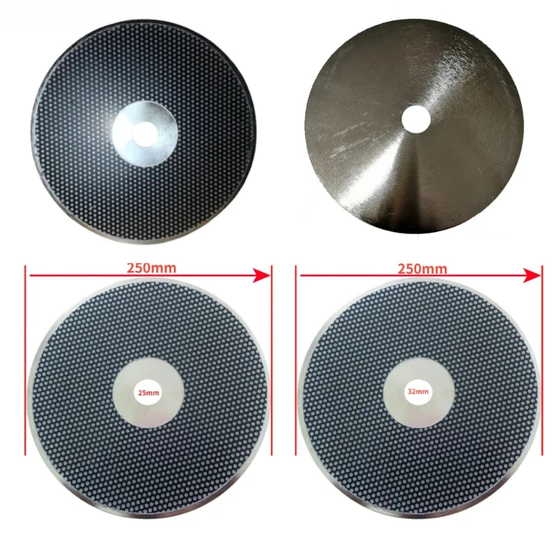 

NEW Dental Diamond Disc Trimming Plaster Model on Model Cleaning Work Diameter 250mm (10 Inch) Inner 25mm/32mm Dentist Lab Tool