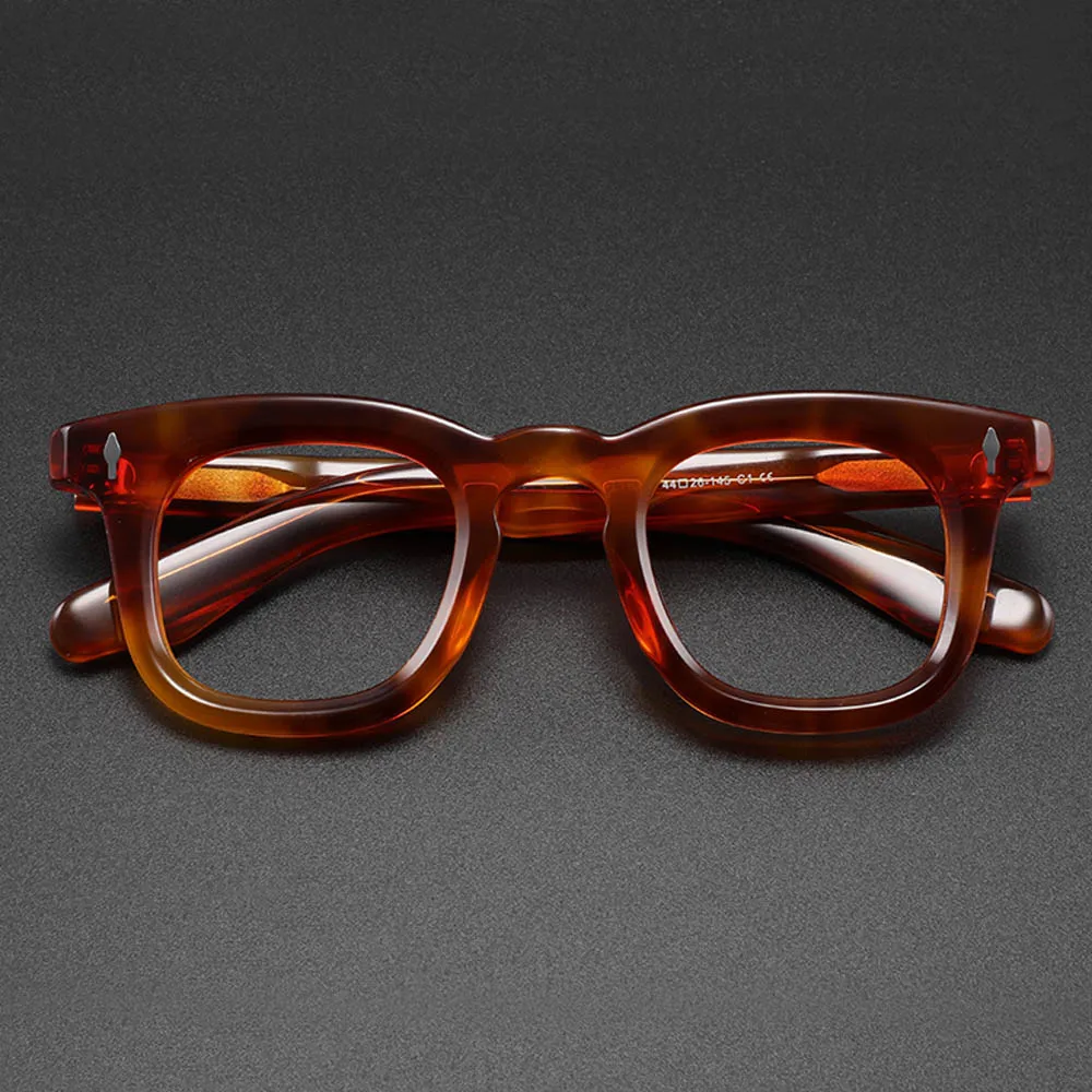 New Leopard Spectacle Frame Square Oversized Anti-blue Light Eyewear Men Sunglasses High-Quality Flat Light Eyeglass Frame Women