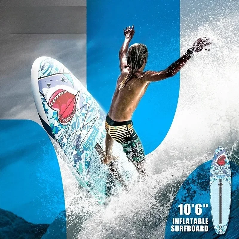 Inflatable paddle board stand up surfboard sup paddle board water paddle board water skiing outdoor sports