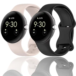 Silicone Strap For Google Pixel Watch 4/3 45mm 41mm comfortable Breathable Band For Google Pixel Watch 2/1 accessories Bracelet