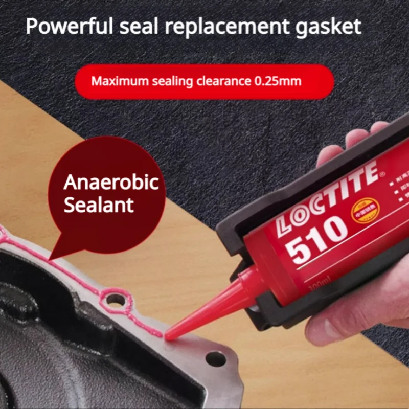 Original Loctite 518 510 515 Gasket Maker Flange Sealant Anaerobic Glue Flexible Gasketing Material for Rigid Flange