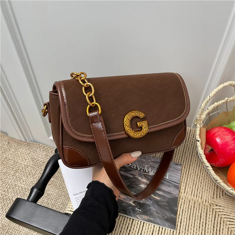 

Сумка подмышки премиум-класса в стиле ретро — элегантная женская сумка в роскошном стиле, модная и универсальная сумка через плечо и через плечо