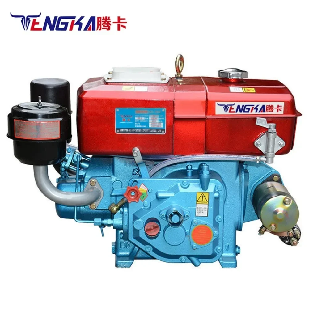 Factory Supply Very Small Water Cooled Diesel Engines with Pulleys To Run Machines Walking Tractor Diesel Engine