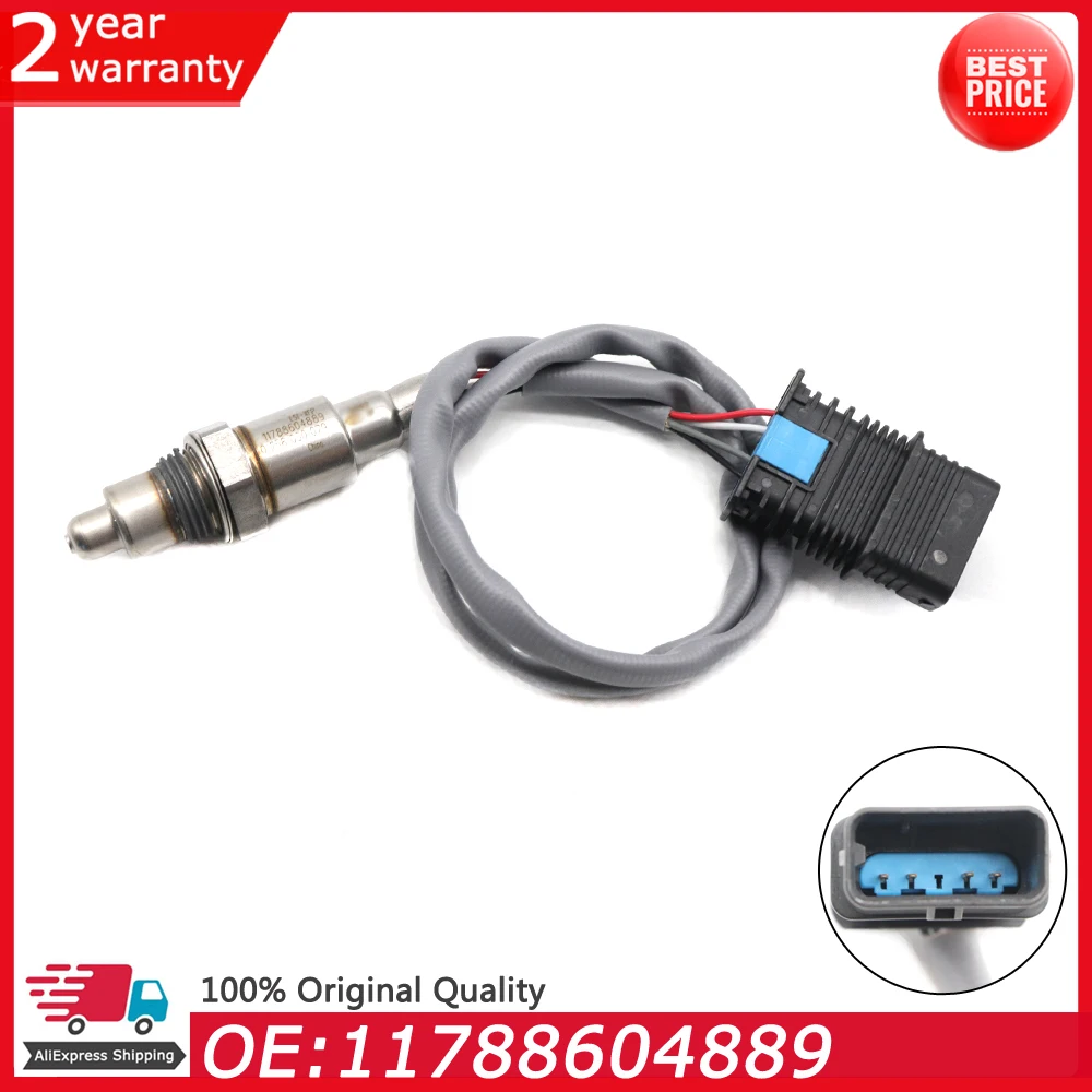 

11788604889 Rear Downstream O2 Oxygen Lambda Sensor Fit For BMW F45 F48 F54 F57 216i 220i X1 Mini Clubman 0258030079