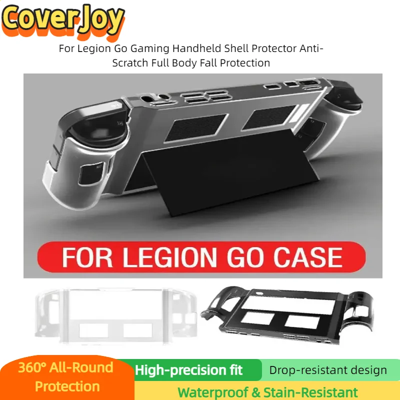 

CoverJoy Мягкий чехол из ТПУ для Lenovo Legion GO Gaming Ручной защитный чехол Военная защита от царапин и падения