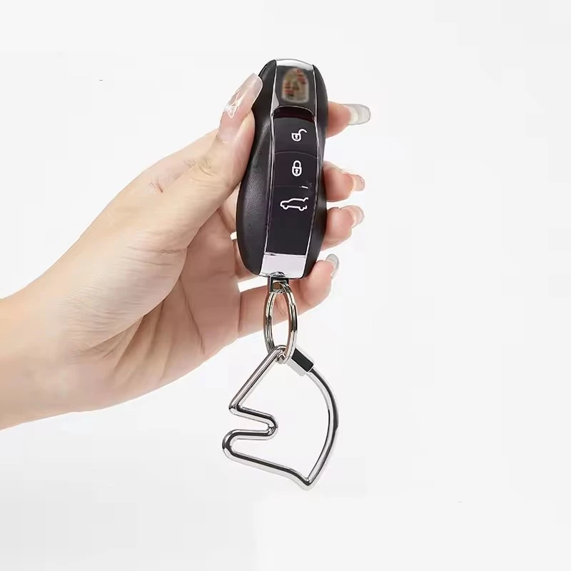 سحر حقيبة رأس الحصان مناسبة للحقائب سلسلة مفاتيح Cheval مشبك زخرفي حقيبة حزام الكتف حقيبة قلادة H سلسلة مفاتيح عالية السرعة #5