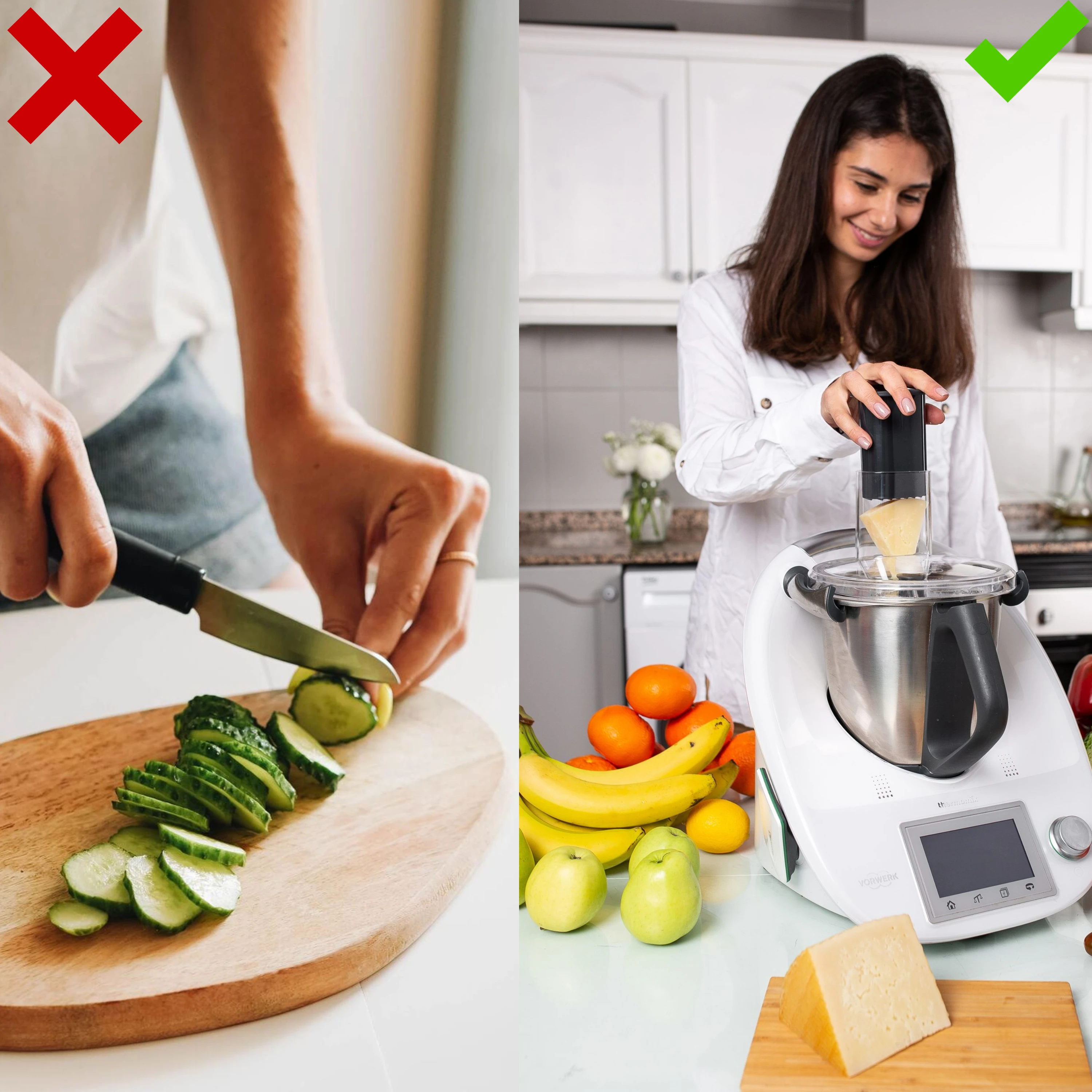 For Thermomix TM5 TM6 Mixer Blender Vegetable Peeler Cheese Slicer Cutter kitchen TM6 And TM5 Accessories (A Cutter Set)