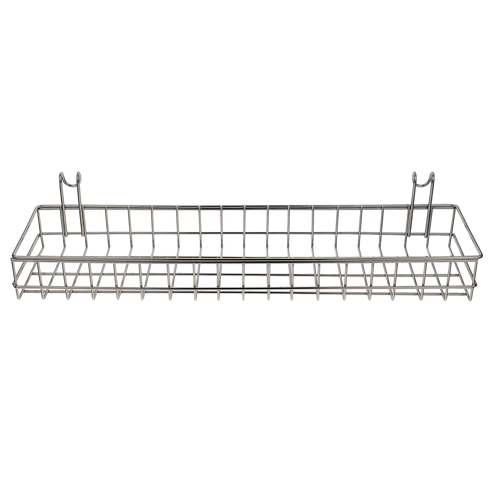 

1Pcs Hanging Storage Basket Iron Metal Mesh Basket Household Organizer Kitchen Bathroom Long Storage Holder Sundries Holder