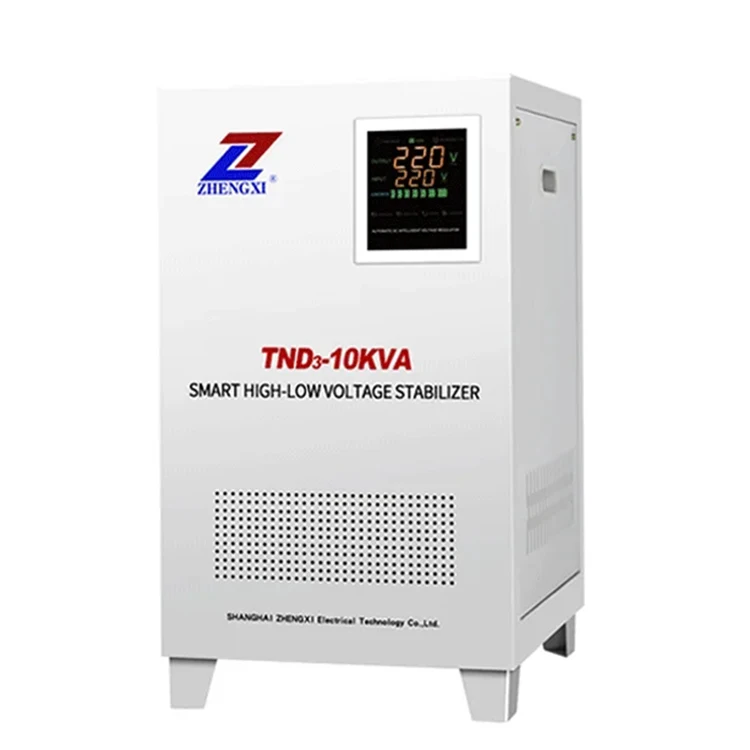 Regulator Stabilizer High Precision 10kva 15kva 20kva Copper Servo Motor 220V Single Phase AC Voltage Stabilizer