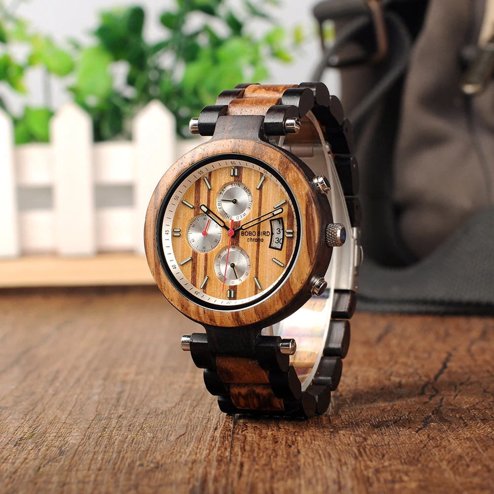 BOBO BIRD Super Deal Wood Watch Men Women Japan Miyota Movement Quartz Wristwatches Relogio Masculino Annual Flash Deal