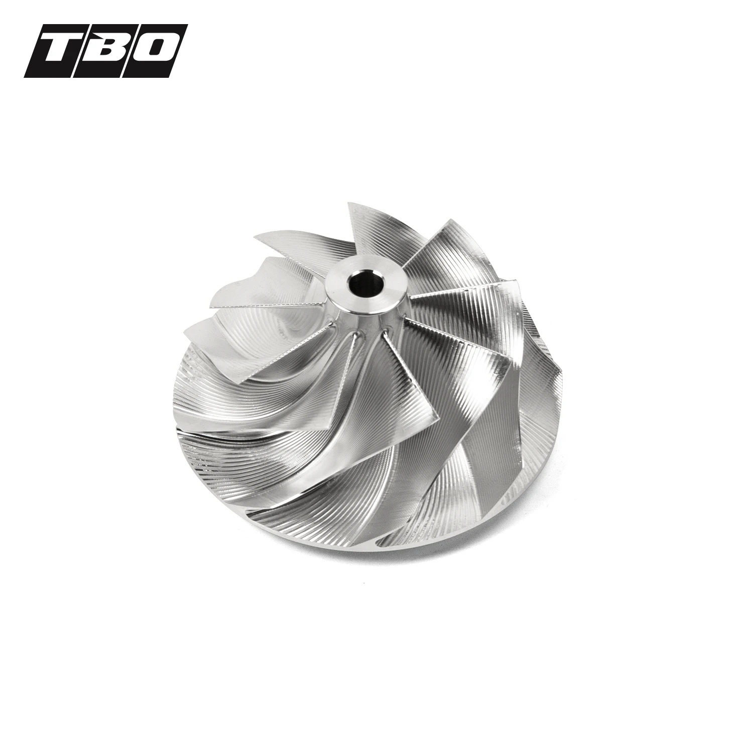 

G Series Turbo Billet Forged Compressor Wheel Billet 48x60mm 9+0 Reverse Rotation 5-AXIS CNC Machine