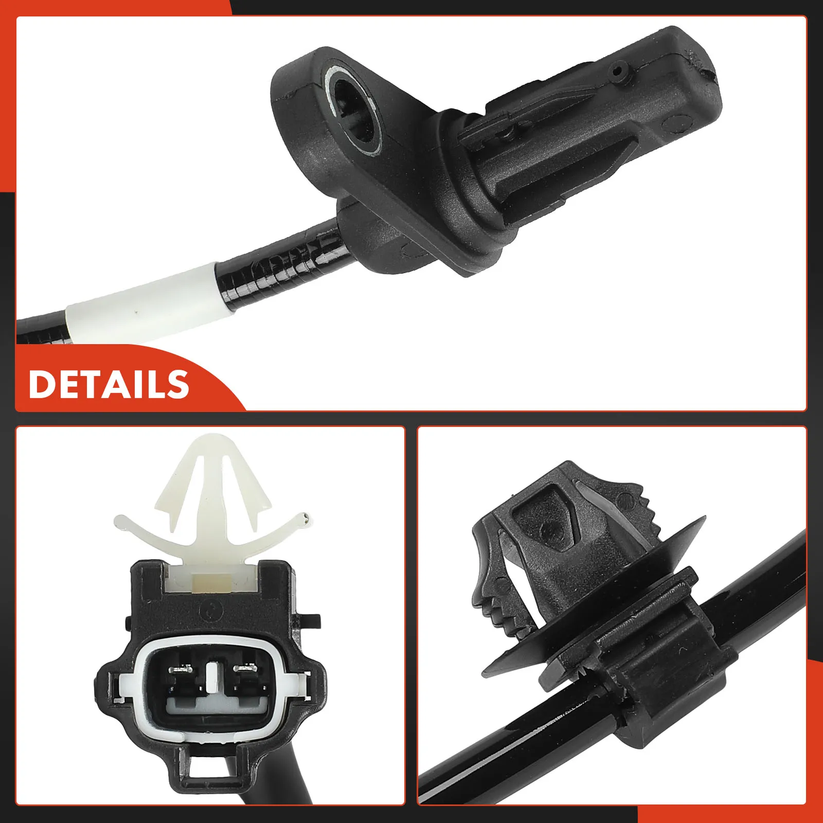A-Premium Front Driver Side ABS Wheel Speed Sensor for Hyundai Sonata 2012-2015 6