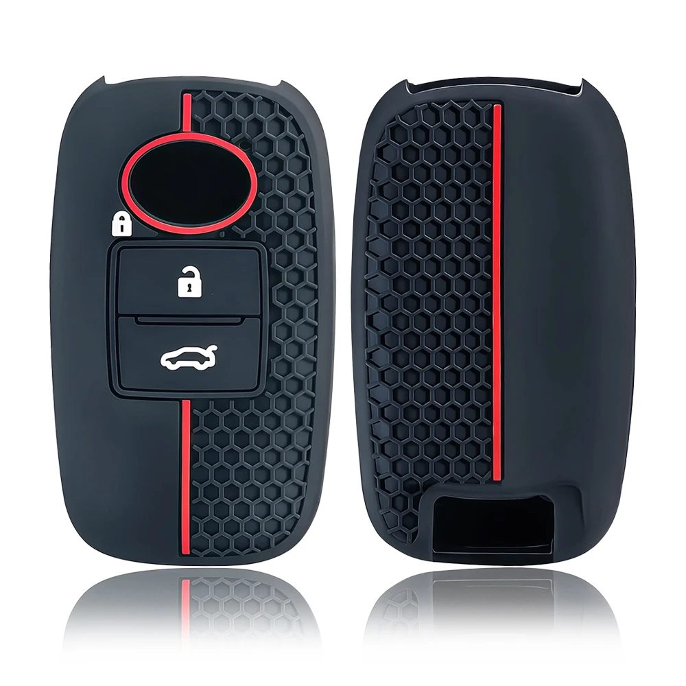 Silicone Car Key Cover for Toyota RAIZE Veloz Avanza Wigo 2023 case for Daihatsu Rocky Key Holder Remote Case for Keychain Alarm