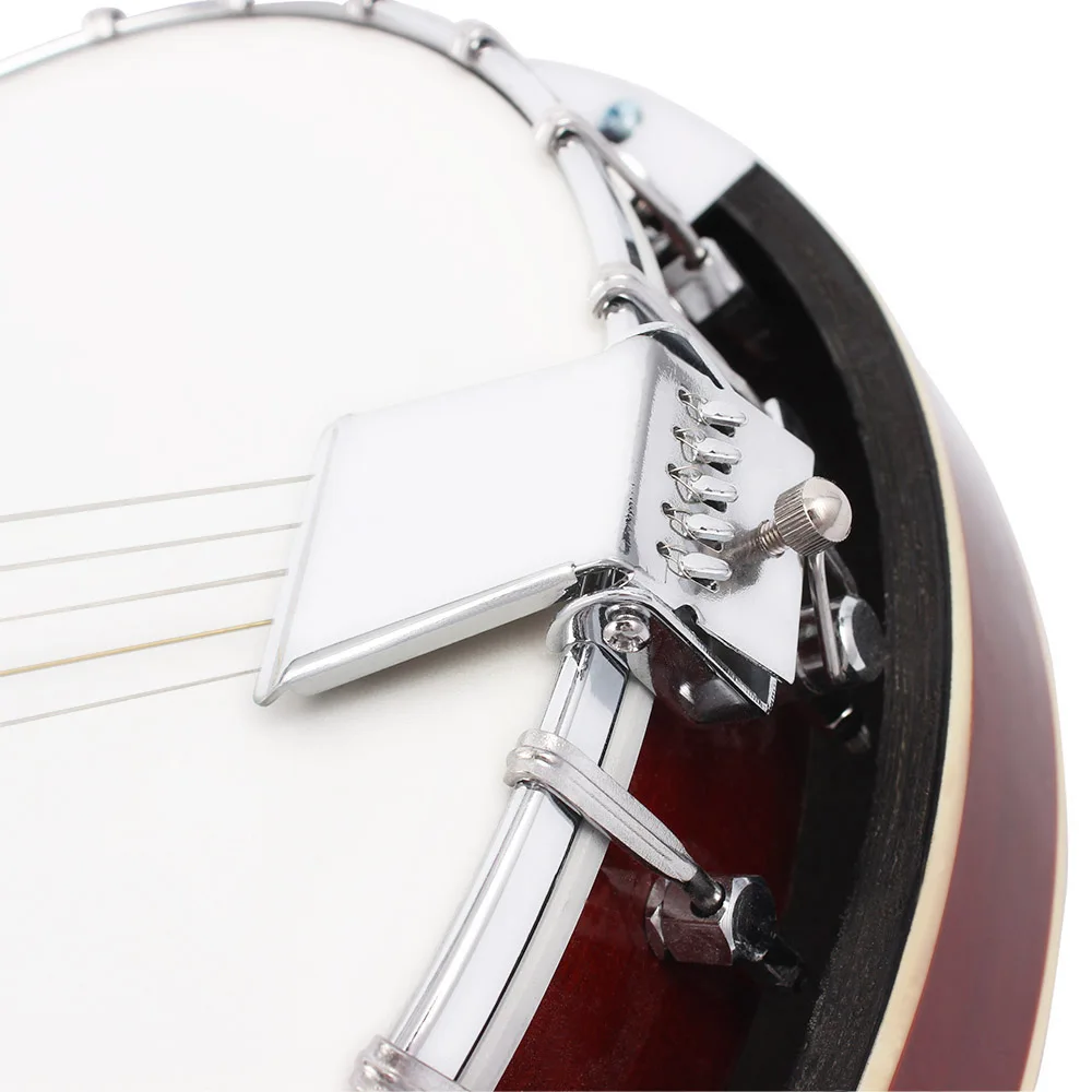 IRIN 5 String Banjo 22 Frets Playing Ethnic Style Bluegrass Plucked Stringed Instrument Banjo with Package Accessories