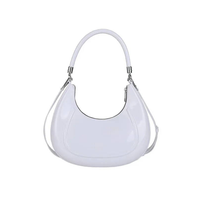 

2025 Гуанчжоу, оптовая продажа, желейная сумка, уникальная желейная сумка-хобо из ПВХ, конфетная пляжная желе, белая сумка из ПВХ, кошельки для женщин