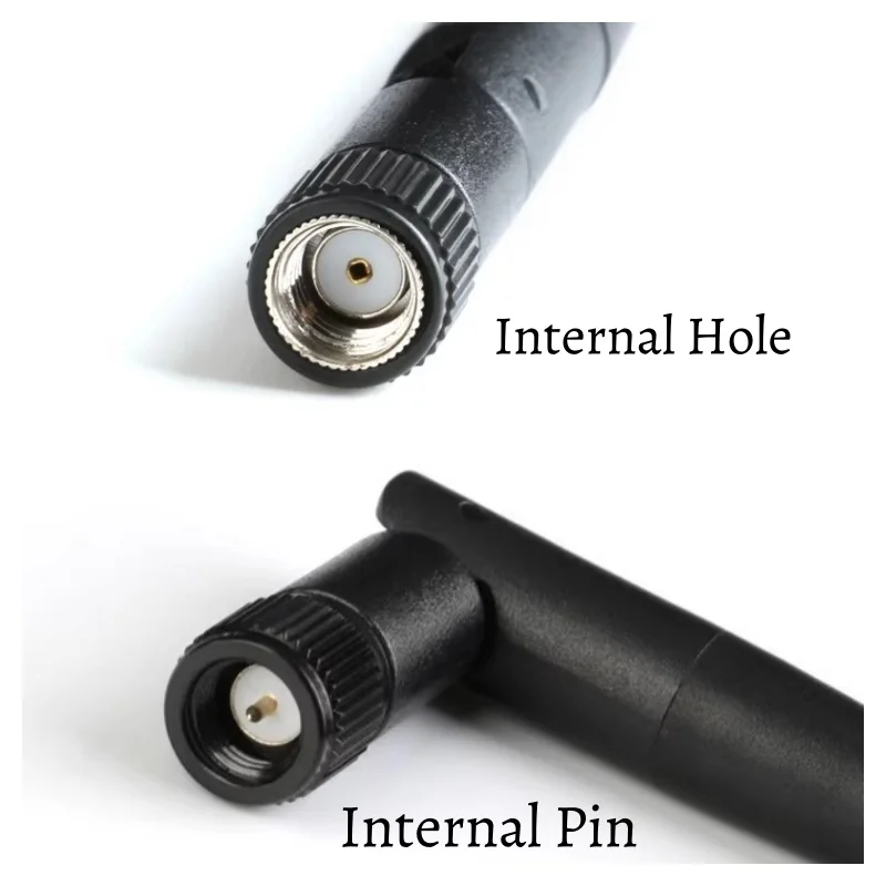 2pcs 3dBi 6dBi 2.4G Bluetooth WiFi Wireless Monitoring ZigBee Module Router Network Card Small Foldable Rubber Duck Antenna