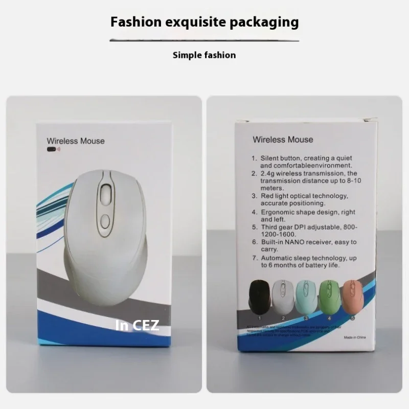 Mouse Bluetooth Isi Ulang untuk Laptop PC Tablet Mouse Nirkabel Model Ganda untuk Macbook iPad 2.4G USB Mouse Optik