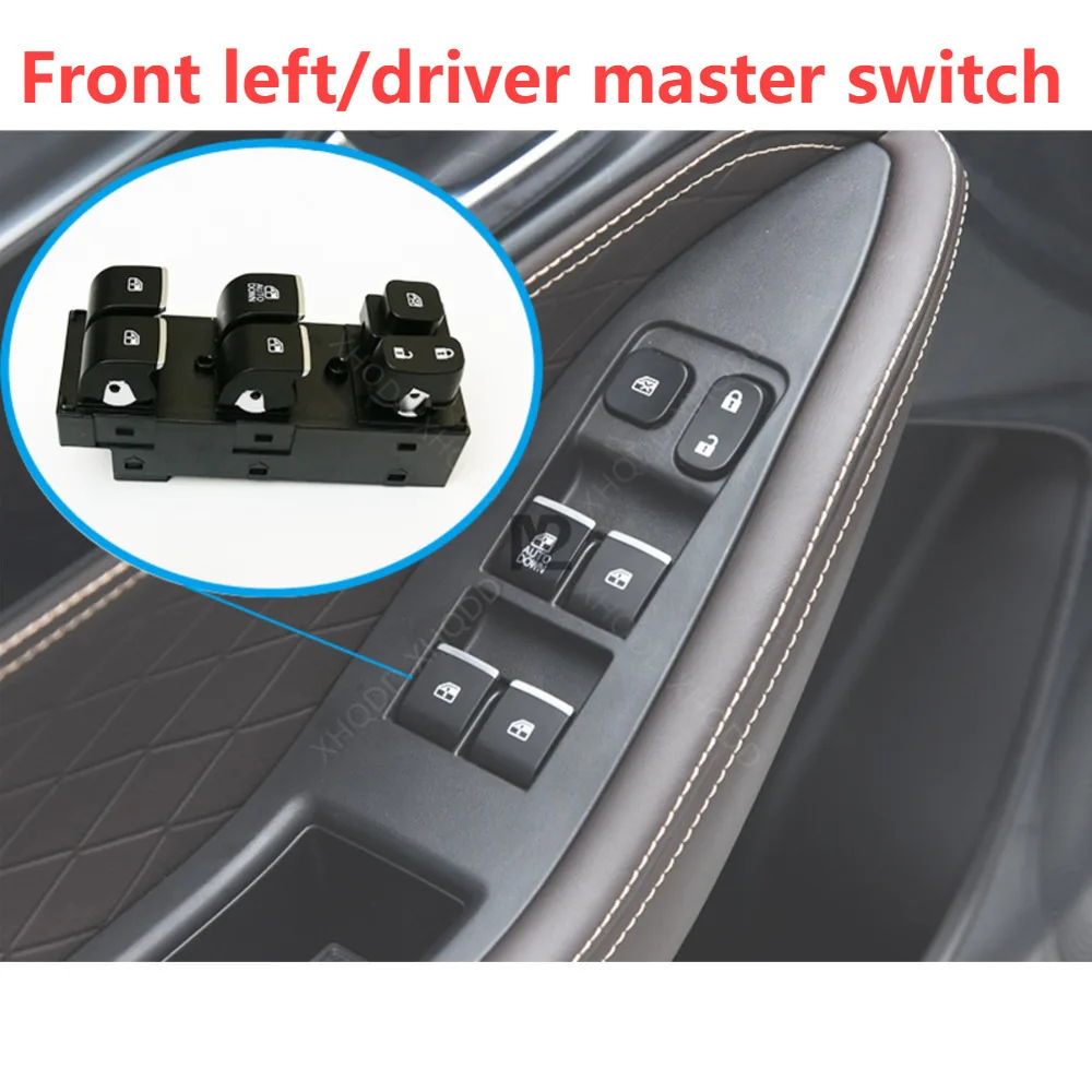 1pcs Power Window Switch Button For Jac A5 J7 Left Hand Driver Power Master Window Switch 3750030U7300 3750040V5000