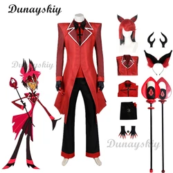 Anime ALASTOR Cosplay Red Uniform Prop Cosplay Costume Uniform Suit Outfit Halloween Carnival Costume For Adult