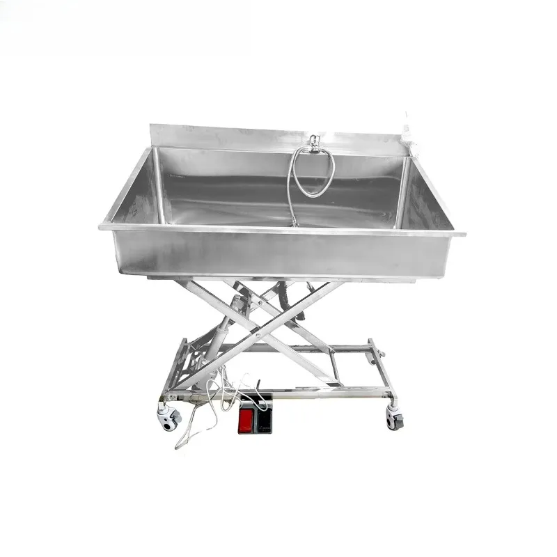 

High Quality Veterinary Stainless Steel Pet Dog Electric Lifting Grooming Bathtub Automatic Dog Tub