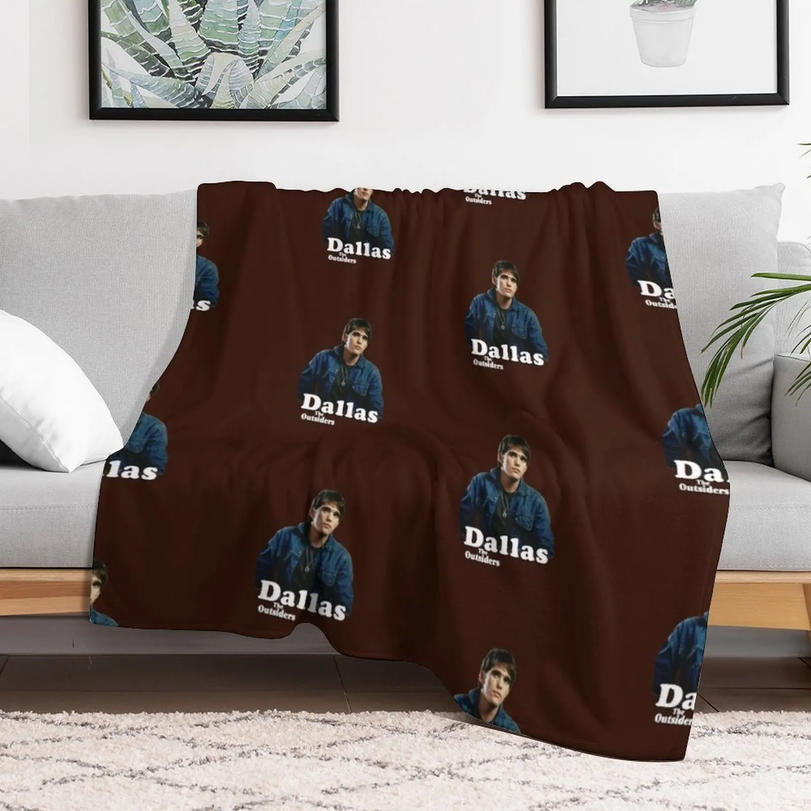 Dallas Winston (The Outsiders) Throw Blanket manga christmas gifts Single Blankets