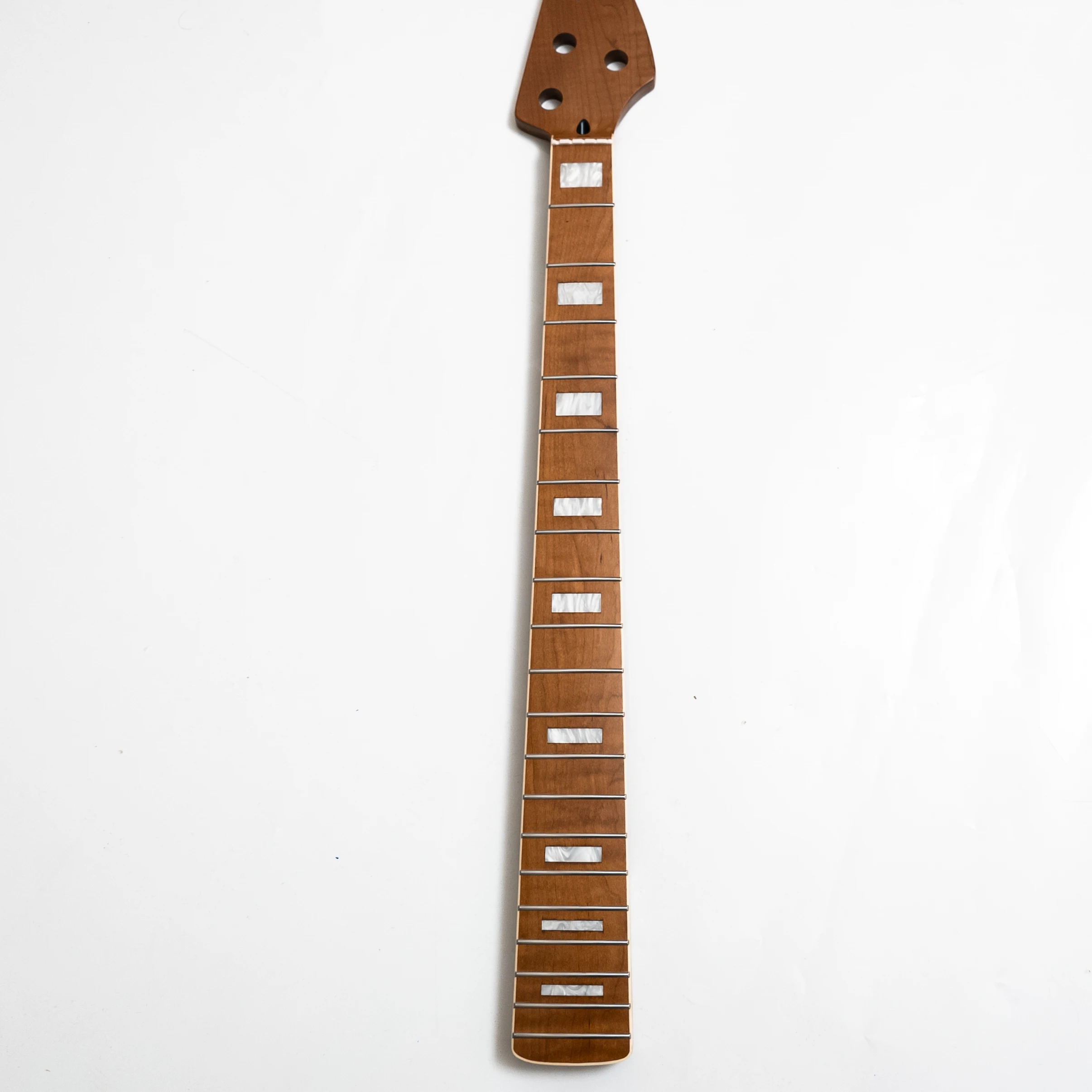 Flame Maple 5 String Electric Bass Neck 20 Stainless Steel Frets Bone Nut Bolt On Bass