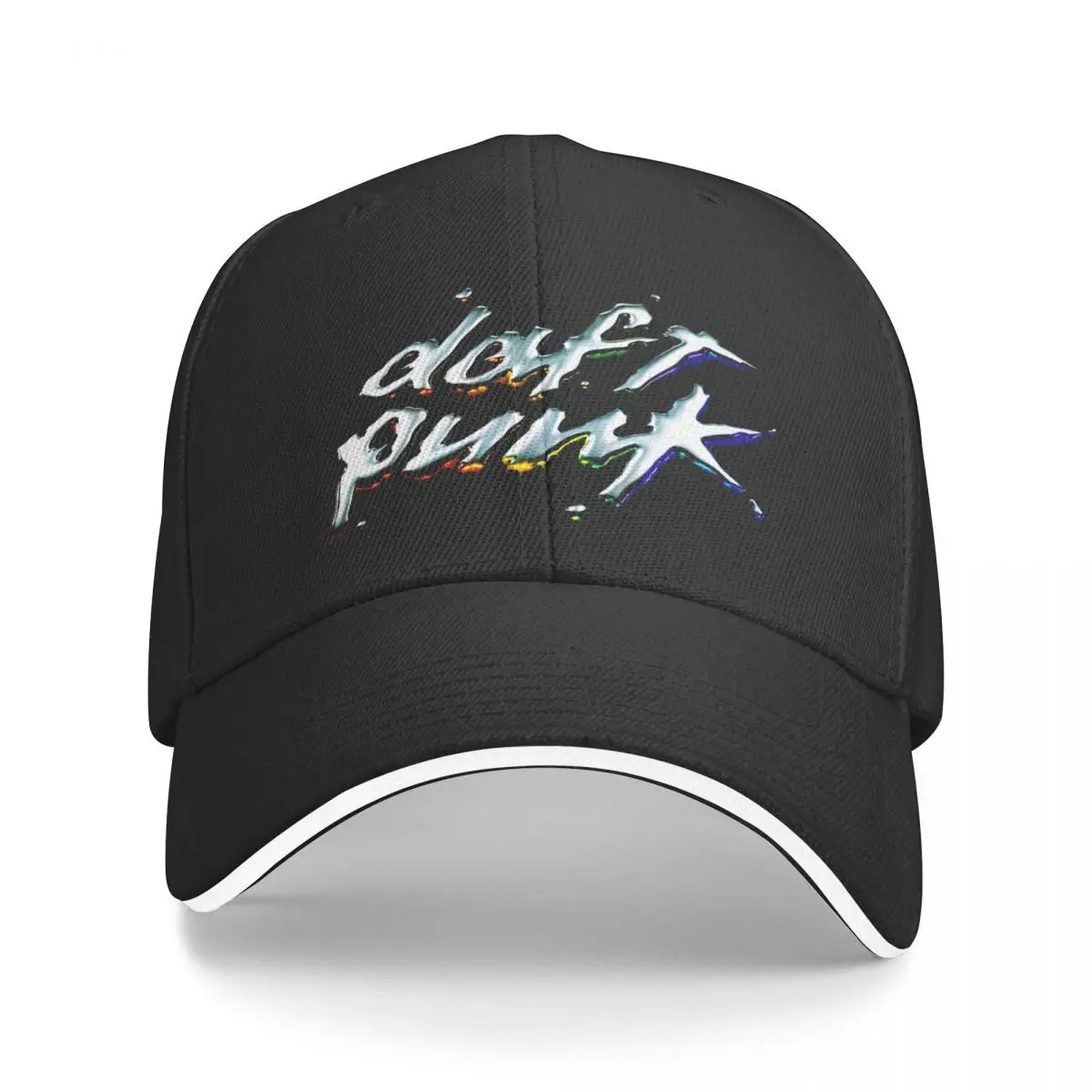 Daft Punk หมวกผู้ชาย4ใบ, หมวกแก็ปหมวกแก็ปหมวกแก็ปหมวกเบสบอลสำหรับผู้ชายผู้ชาย