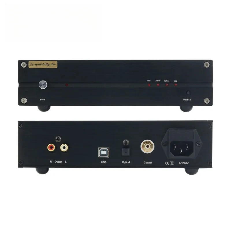 Wishcolor L1541DAC Gold TDA1541 DAC Decoder Without TDA1541 7220 Chips Support Coaxial And Optical Fiber Input