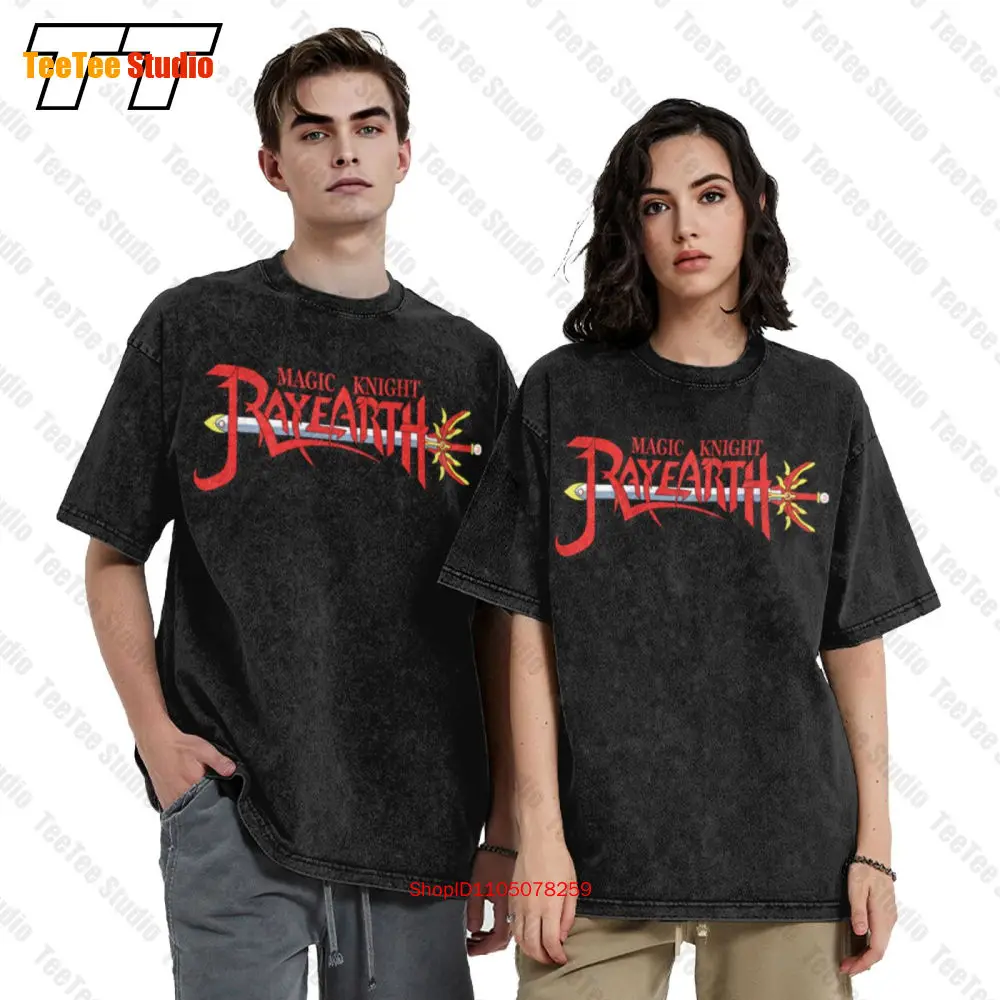 Snes Game Rayearth Magic Knight Video Game Fan Vintage Oversized T-Shirt OR1O