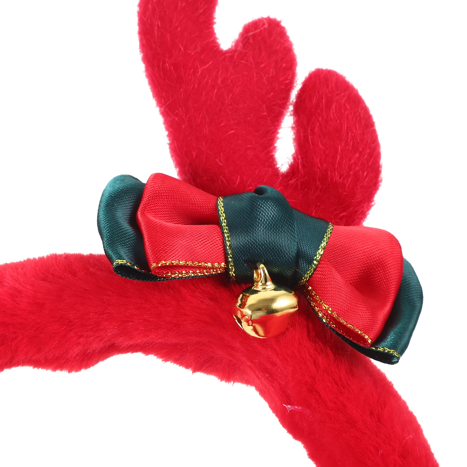 غطاء للأذنين دافئ لعيد الميلاد على شكل قرن الوعل واقي أذن مقاوم للرياح ومقاوم للبرد غطاء للأذن للشتاء