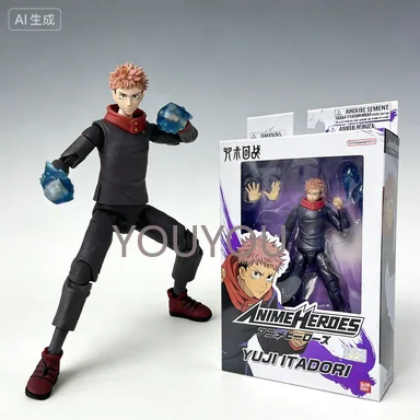 

Оригинальная фигурка Bandai Jujutsu Kaisen 17 см: Годжо Сатору, Итадори Юдзи, Фушигуро Мегуми (аниме-фигурка)