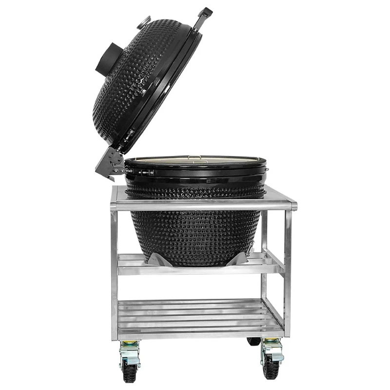 

26-Inch Outdoor Grill Smoke Grill Cart Stew Grill