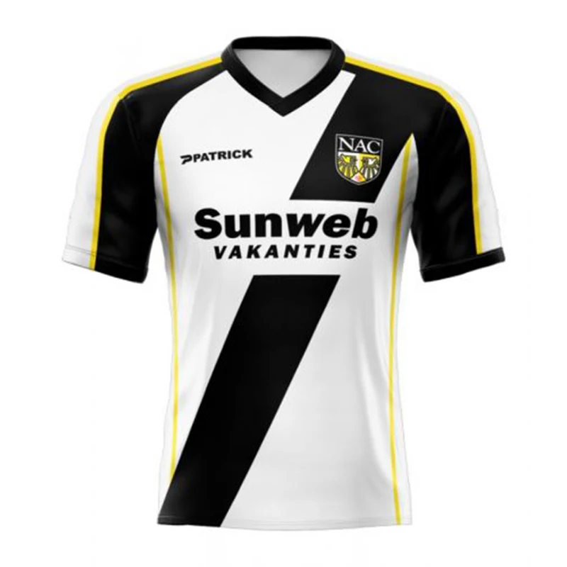 أدو دن هاغ 24/25 المنزل لكرة القدم جيرسي الصيف النساء الرجال تنفس التجفيف السريع التدريب تي شيرت للجنسين فضفاض اللياقة البدنية القمم