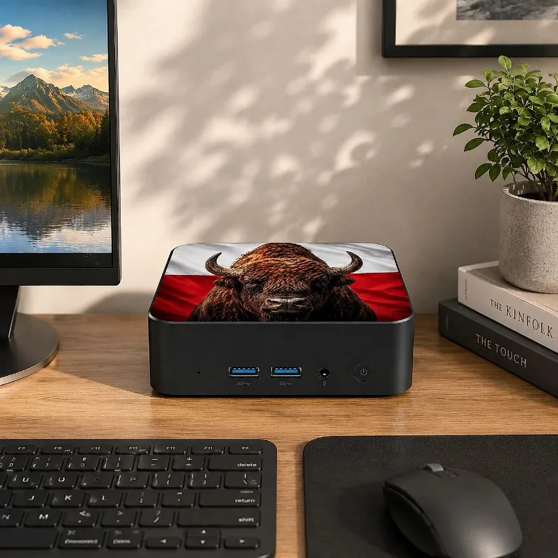 Intel Core i3‑6100 Mini Gaming Desktop PC Windows 11 16GB DDR4 RAM 2TB SSD WiFi 6 Bluetooth 5.2 4K HD For Daily Gaming & Office view 6