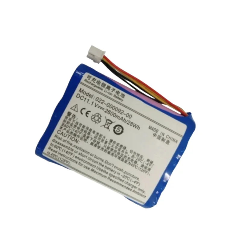 High Quality Battery 022-000092-00 for COMEN H3 Monitor ECG Machine Replacement Battery 11.1V 2600mAh