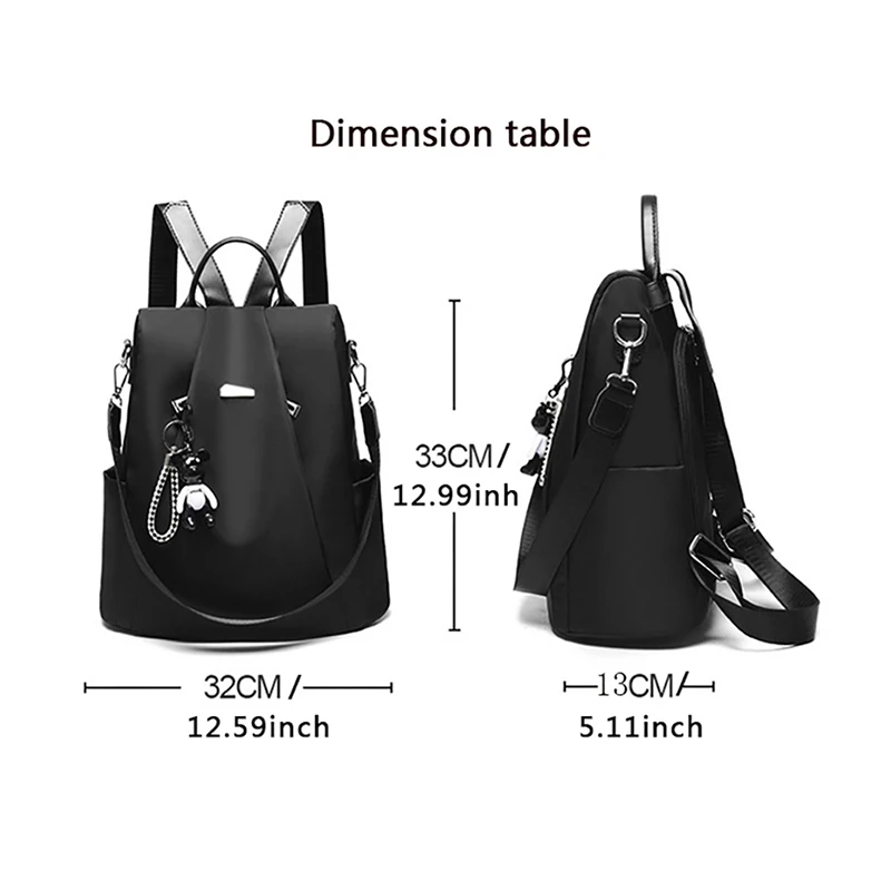 Women\'s backpack Oxford Female Anti Theft Backpack School Bag For Teenager Girls Sac Hot Sale shoulder bag versatile backpack