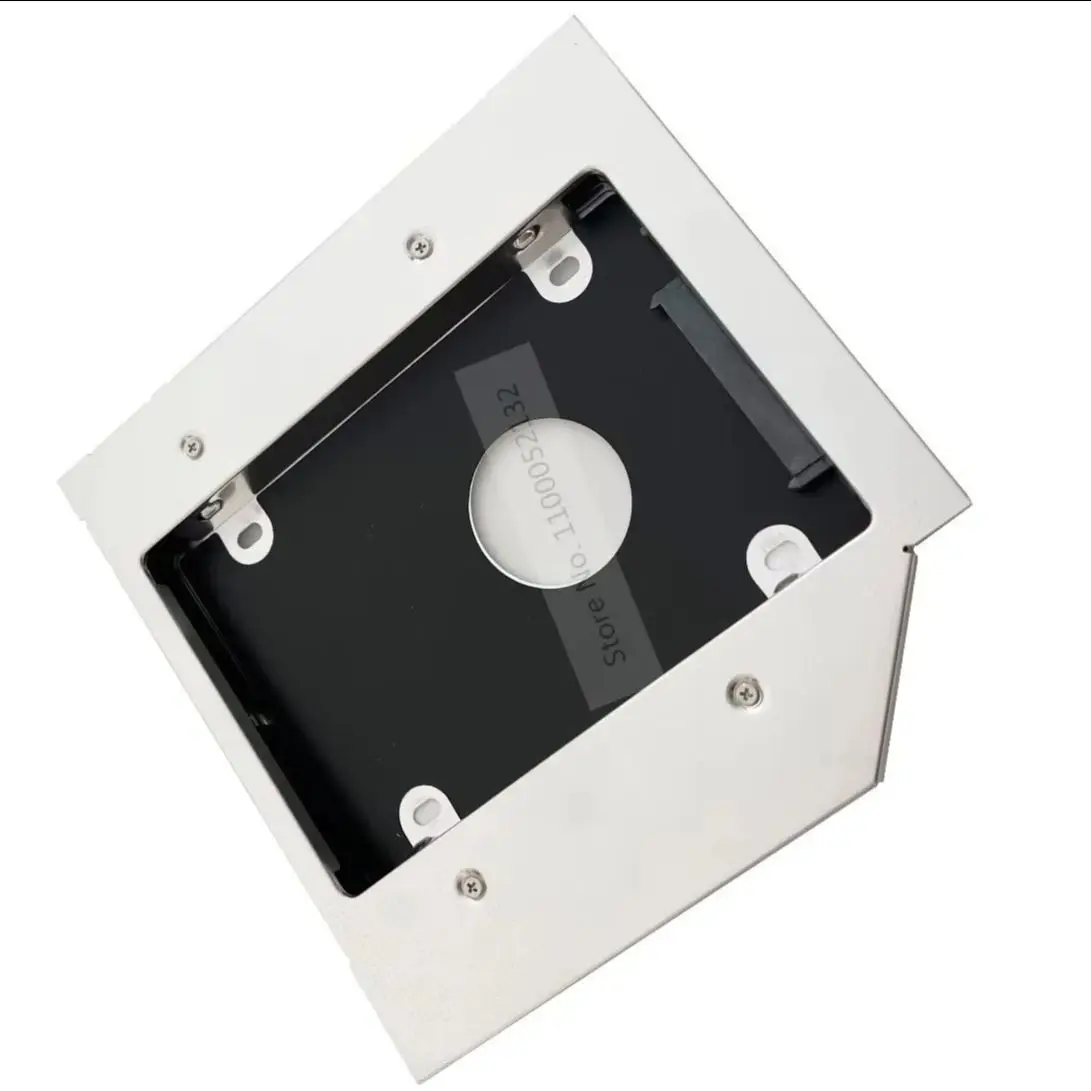Soporte de Marco Caddy para Disco Duro HDD de 2.5 Pulgadas para Bahía Óptica, Compatible con Dell PowerEdge R210 R310 R410 R510 R520 R710 R910 DV-28S-W