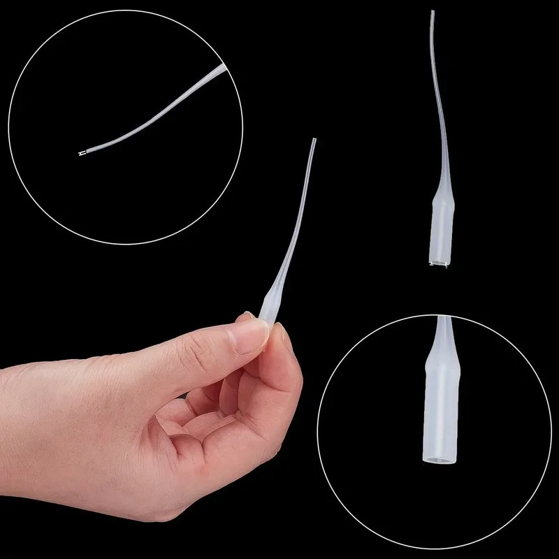 56 pcs Fine Tip Glue Applicators, Extended Flexible Tube for Glue Application, Multipurpose, Versatile