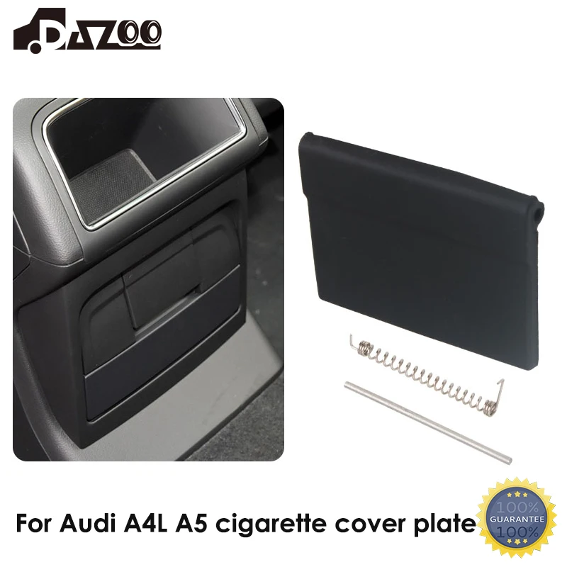 For Audi A4L A5 Q5 Cigarette Lighter Cover Plate Rear Center Handbox Panel Ashtray Cover Original  8R0863351