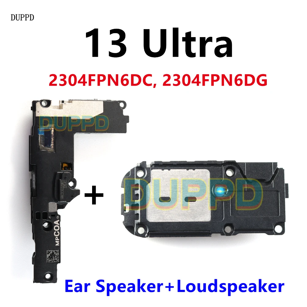 Loudspeaker Buzzer Ringer For Xiaomi Mi 13 Ultra 13Ultra Top Earpiece Ear Speaker Bottom Loud Speaker Replacement Repair Parts