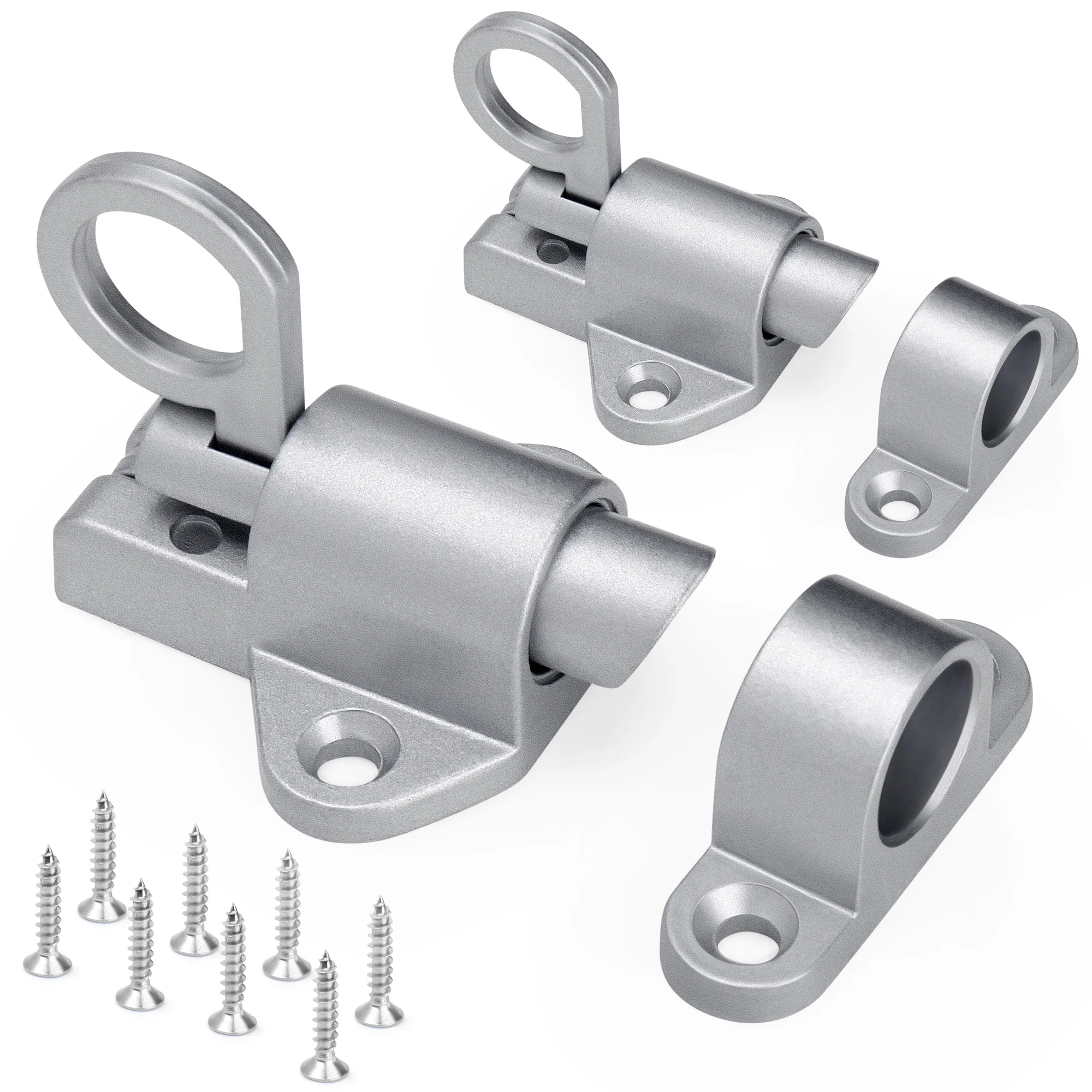 قفل باب أوتوماتيكي ذاتي الإغلاق ، مزلاج باب ، قفل أمان ، مسمار تحميل ، قفل بوابة نافذة ، زنبركي ، 1 led #1