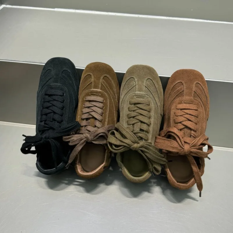 

Ballet Training Shoes Retro Forrest Gump Flat German Training Shoes Women's Autumn New Versatile Casual Flat Sneakers