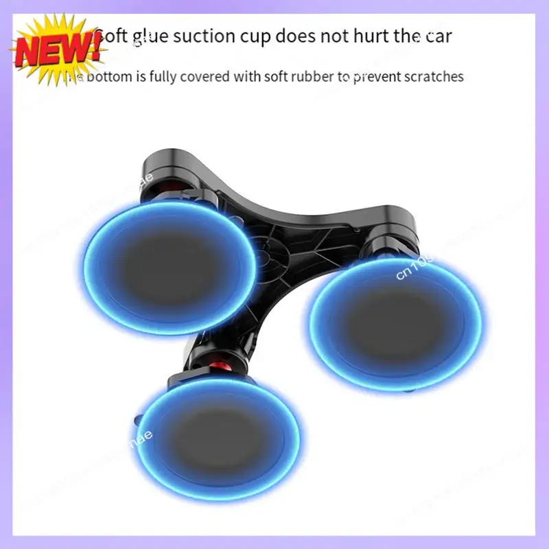 

T24C 1 Inch Ball Head Mount Triple Twist Suction Cup Car Window Twist Lock Suction Cup Base For GOPRO 12 Insta360 Go3