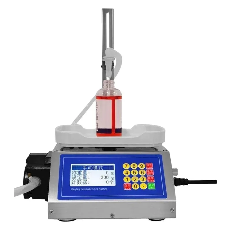 

CSY-3500 Liquid Filling Machine Digital Bottle Filling Floating Pump Automatic Weight Suitable For Wine, Juice, Oil, Perfume