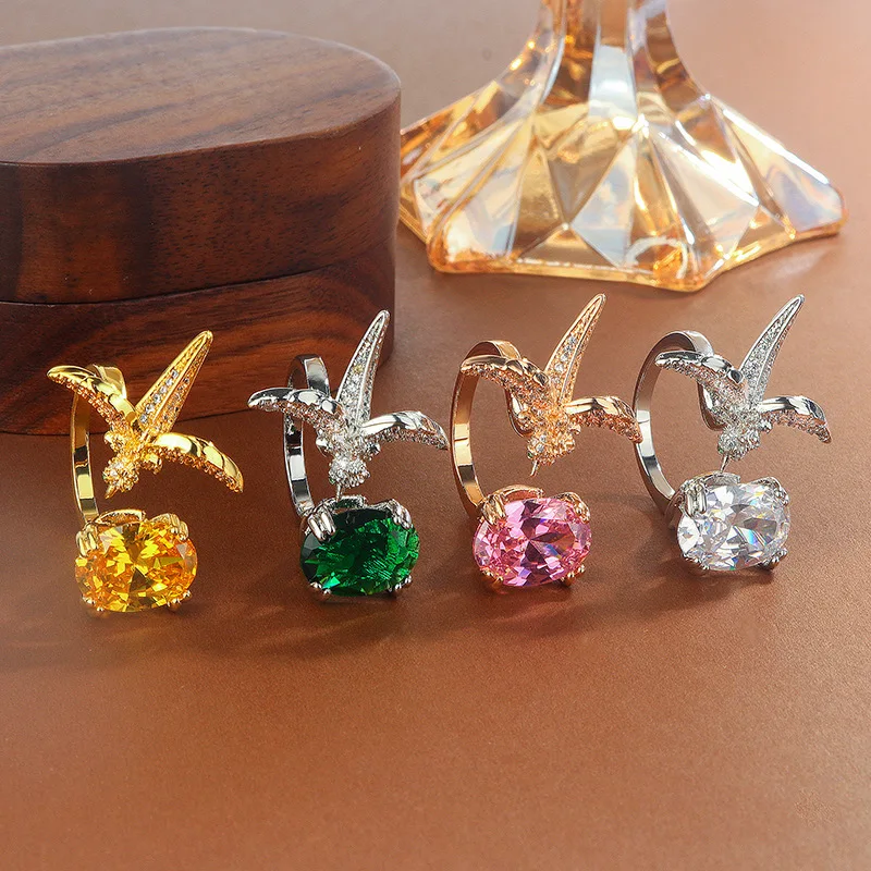 925-sterling-silver-luxurious-elegant-diamond-simulation-Santa-Maria-sea-blue-treasure-hummingbird-ring-high-end-female-gift