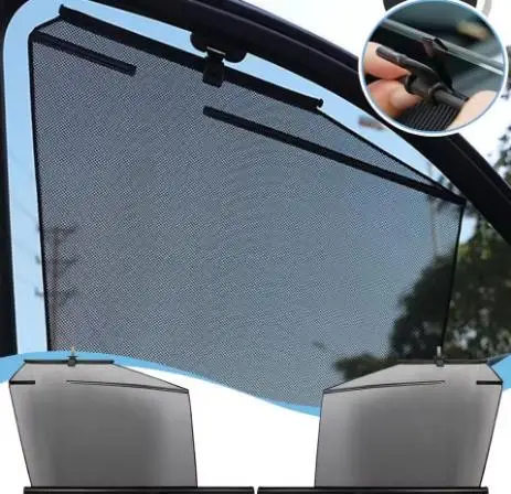For Audi A4 Sedan B9 2017-2021 Car Telescopic Sunshade Side Window Curtain Sun UV Protection Retractable Visor Auto Accessory