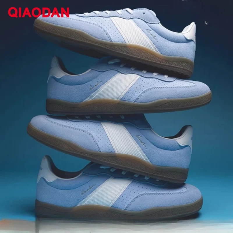 

QIAODAN Men's 2025 Autumn New Board Skateboarding Shoes Light Weight T-head Shock-Absorbant Sneakers QXL053252502R