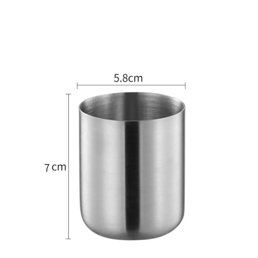 58mm Espresso Dosing Cup 304 Stainless Steel Universal Coffee Sniffing Mug Wear Resistant Replacement Coffee Bean Measuring Cups