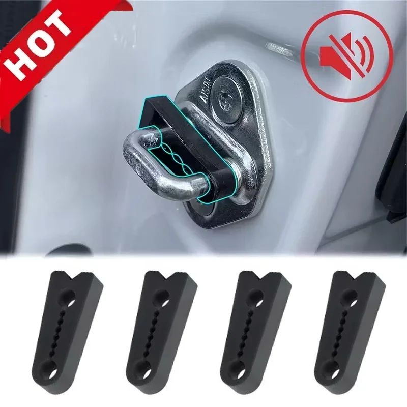 Door lock shock absorber, rubber shock absorber, door noise reduction rubber silent gasket Accessories