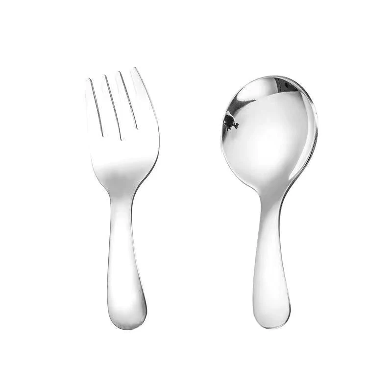 Mini Portable Spoon Fork Tableware Outdoor Camping Stainless Steel Cutlery Set For Lunch Hiking Camp Cooking Supplies